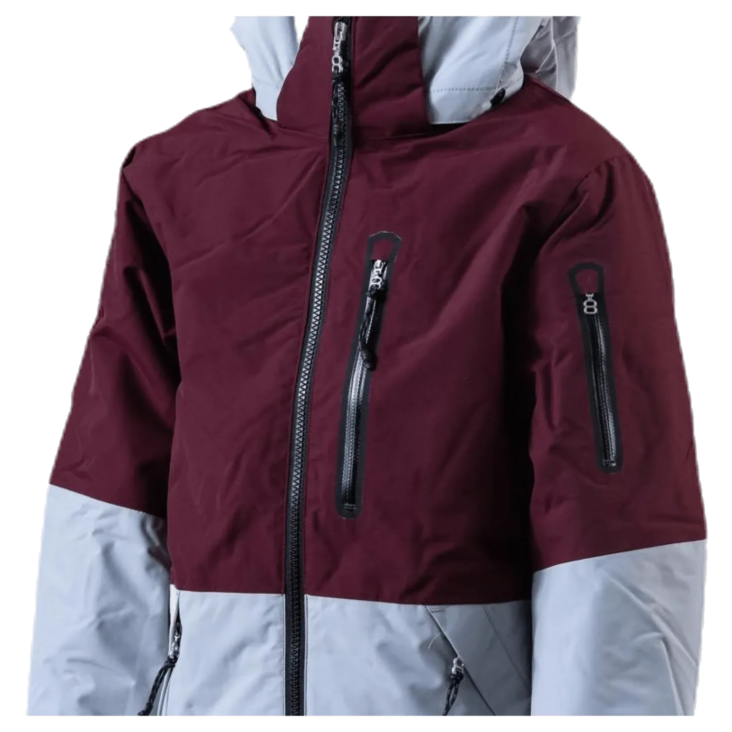 Kaman Junior Jacket Grey/Red