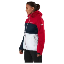 Kamille Ski Jacket W-PRO 10000 Blue/White/Red