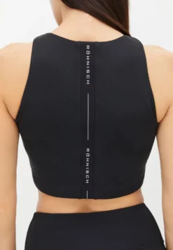 Kay Premium Cropped Top Black