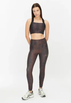 Kay Printed Sportsbra Brown Snake