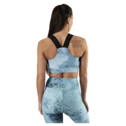 Kay Printed Sports Bra Green