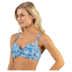 Keleah Supportive Bra Blue