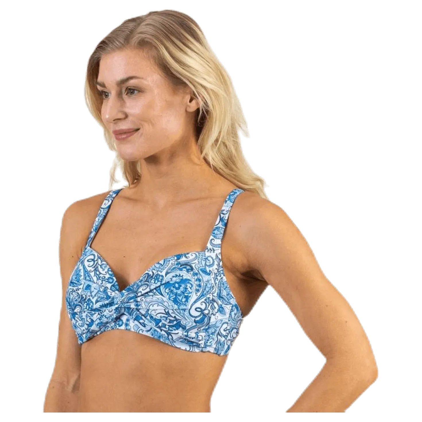 Keleah Supportive Bra Blue