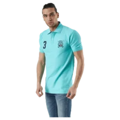 Kenso Polo Turquoise