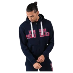 Kent Sweatshirt Zip Blue