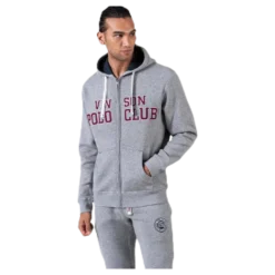 Kent Sweatshirt Zip Grey