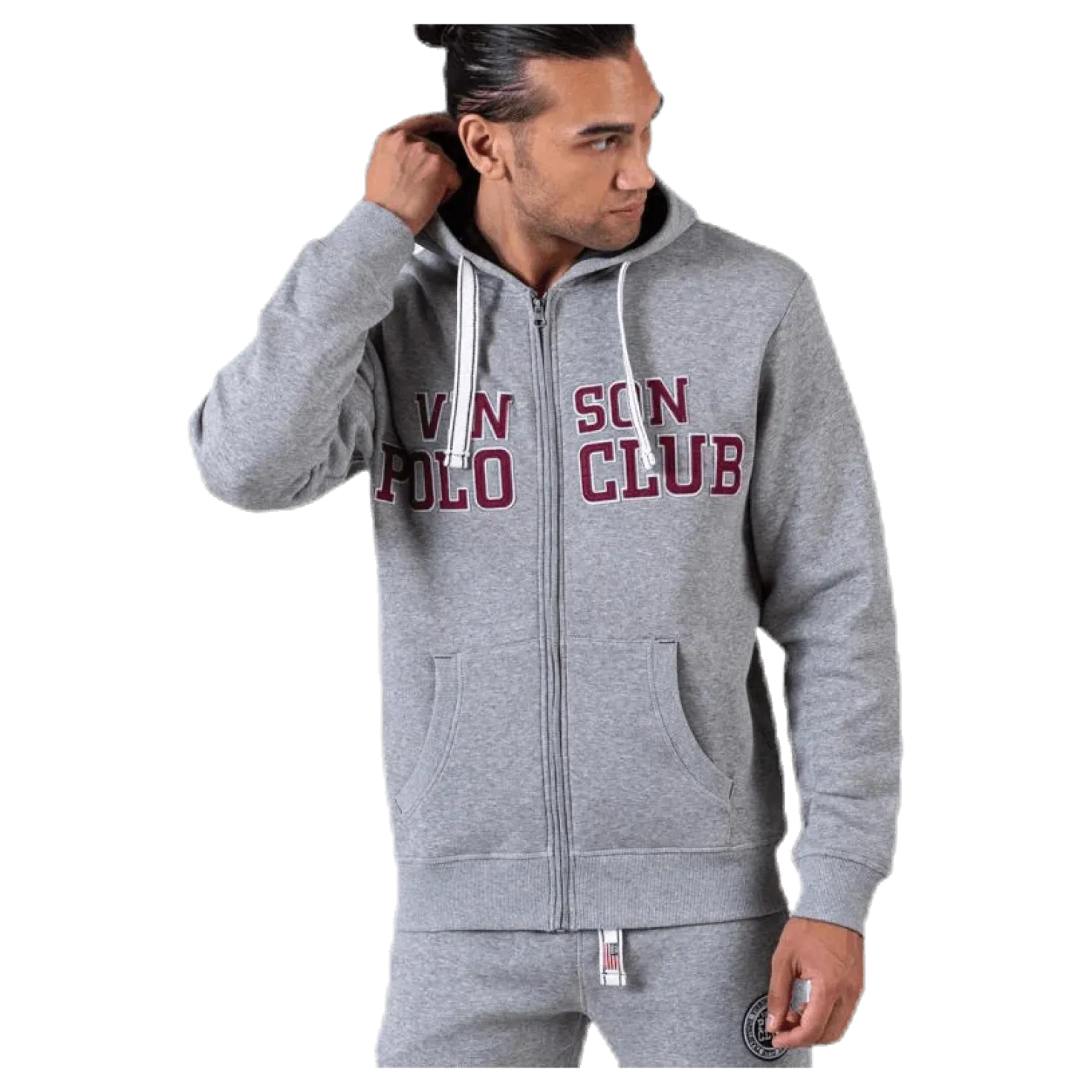 Kent Sweatshirt Zip Grey