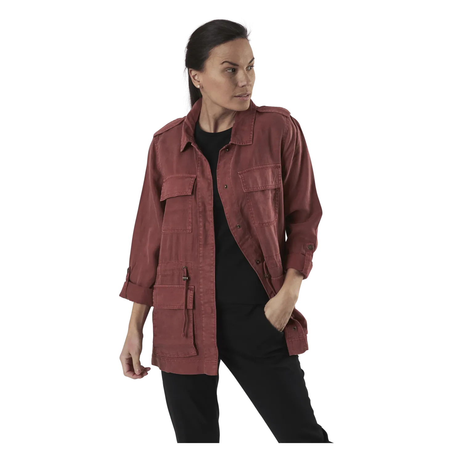 Kenya Life Utility Jacket Cc Otw Red