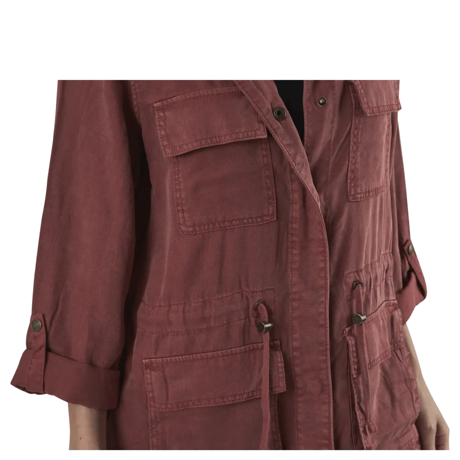 Kenya Life Utility Jacket Cc Otw Red