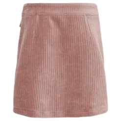 Ketty Cord Button Skirt Pink