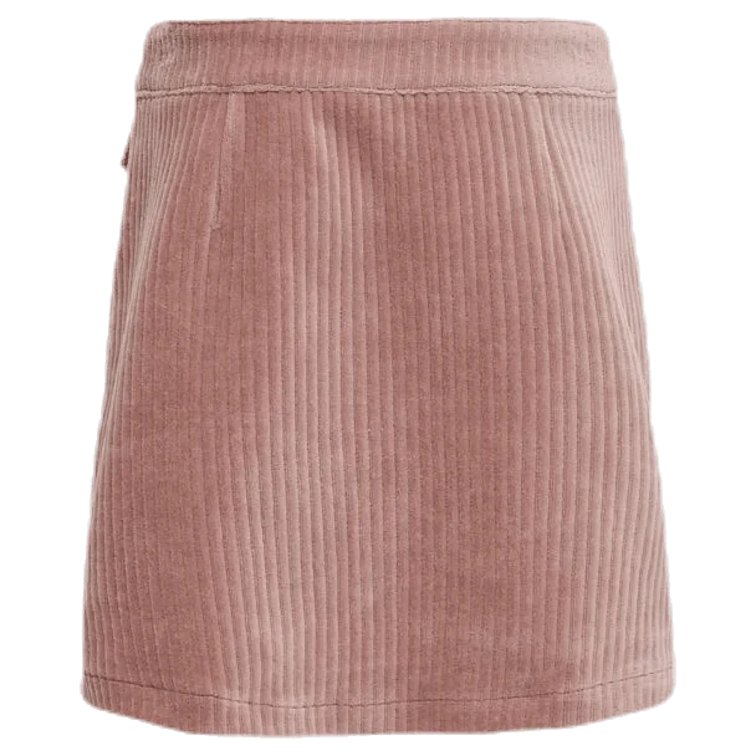 Ketty Cord Button Skirt Pink