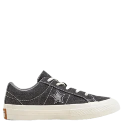 Kids One Star Sneakers Black
