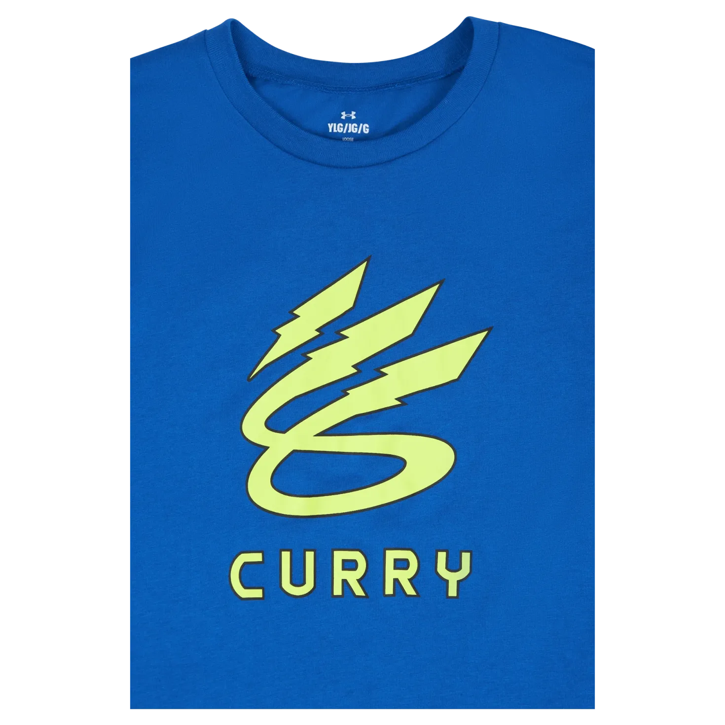 KIDS UA CURRY LIGHTNING LOGO SS