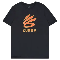 KIDS UA CURRY LIGHTNING LOGO SS