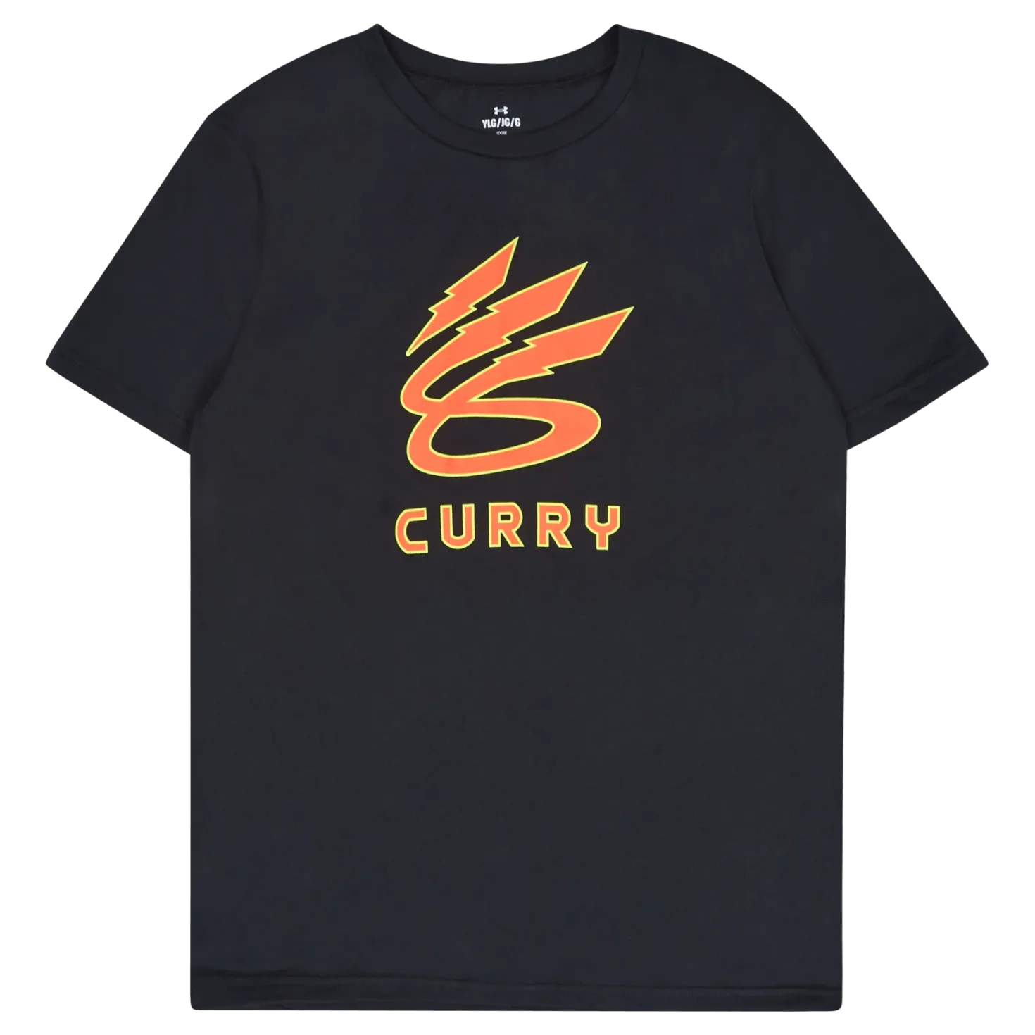 KIDS UA CURRY LIGHTNING LOGO SS