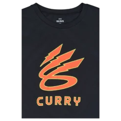 KIDS UA CURRY LIGHTNING LOGO SS