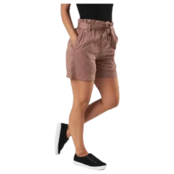 Kira Belt Shorts Brown