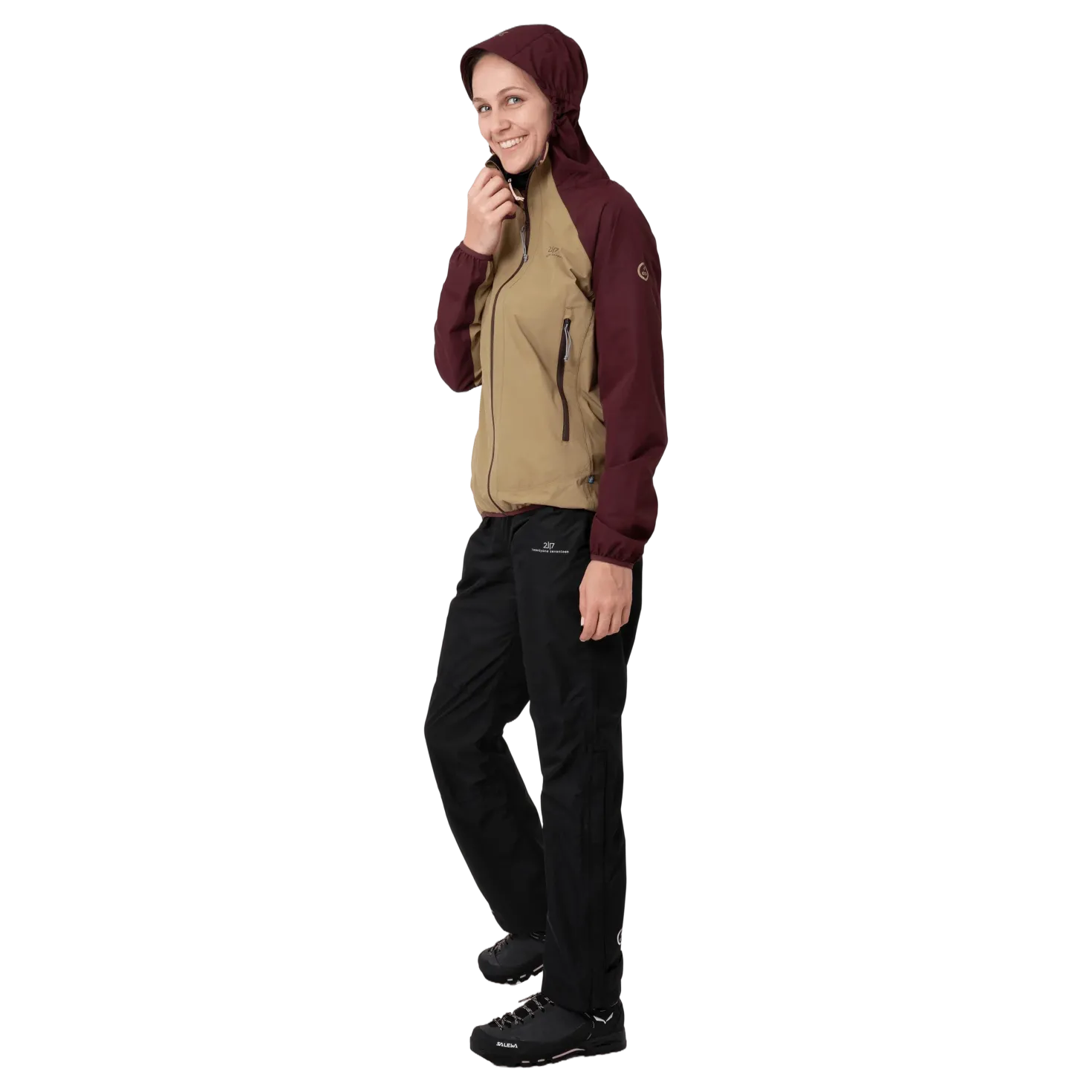 Klacken 2,5 Jacket W Kitt/brown