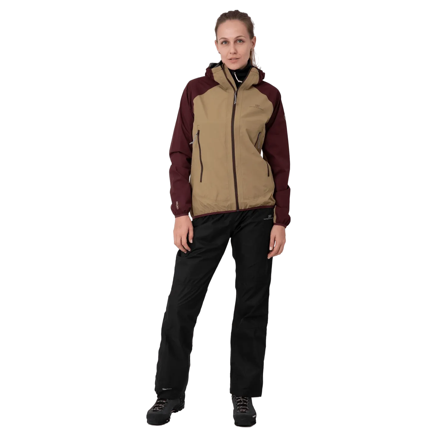 Klacken 2,5 Jacket W Kitt/brown