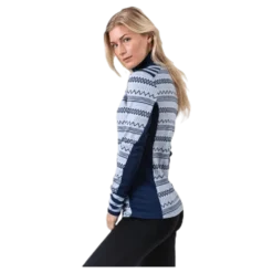 Åkle Half-Zip Shirt Blue
