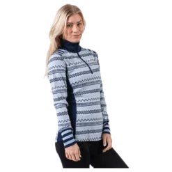 Åkle Half-Zip Shirt Blue
