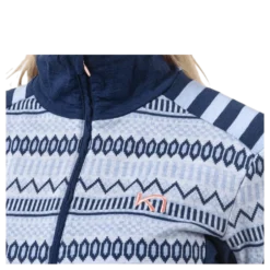 Åkle Half-Zip Shirt Blue