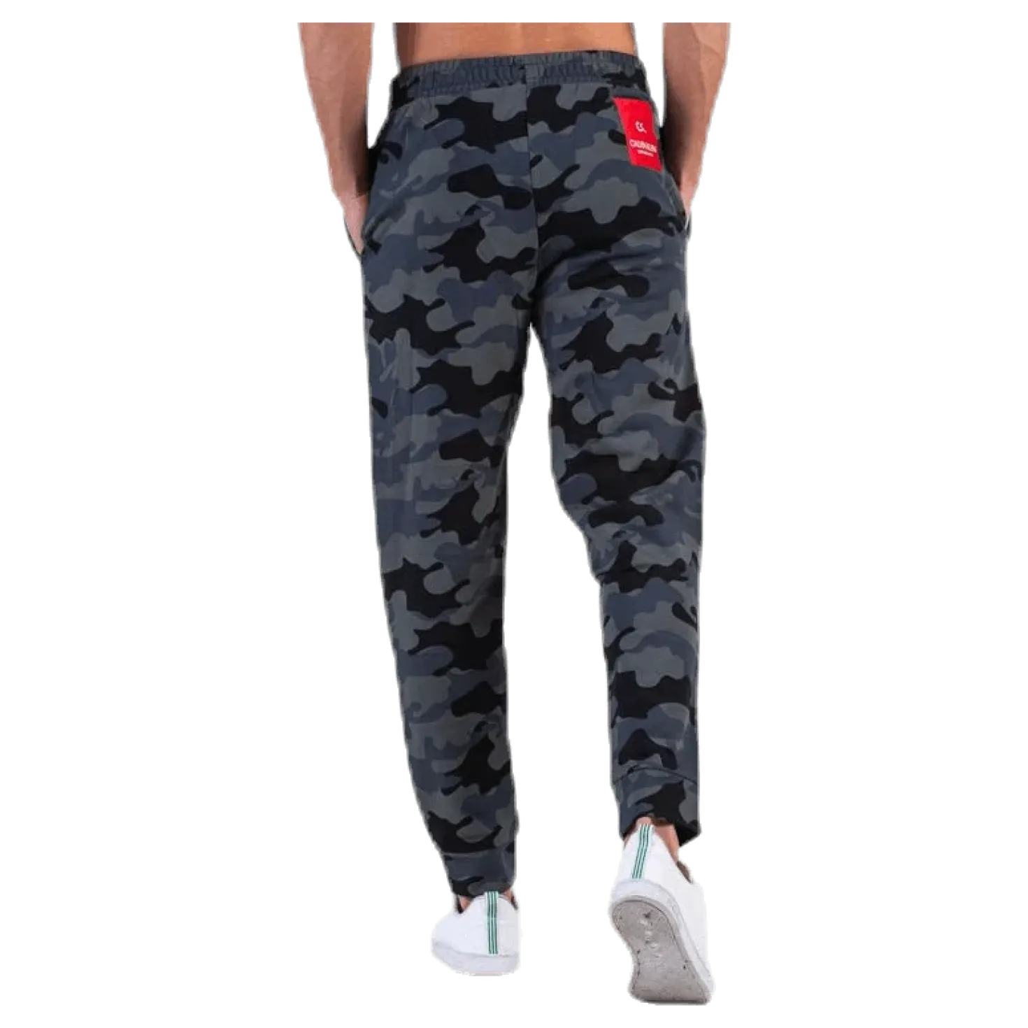 Knit Pants Patterned/Black