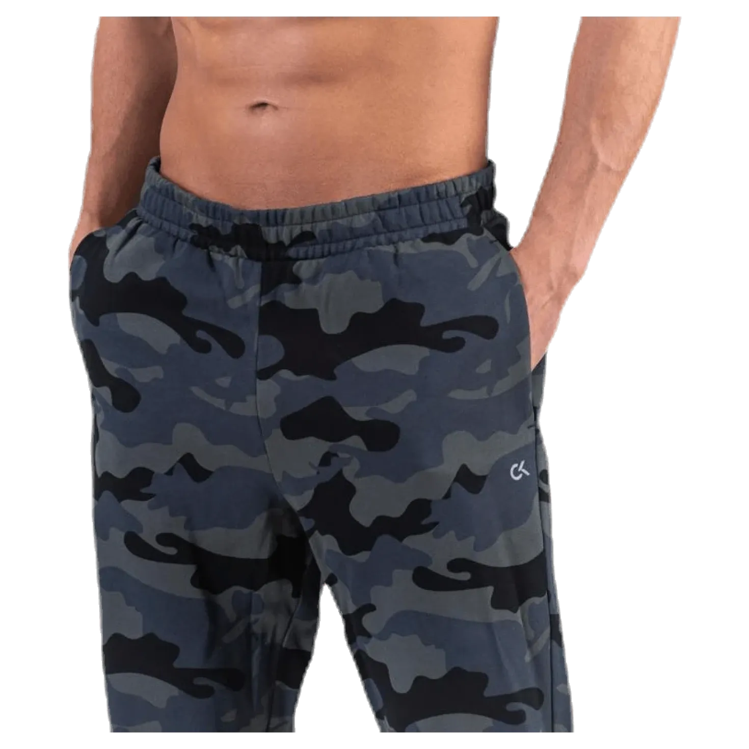 Knit Pants Patterned/Black