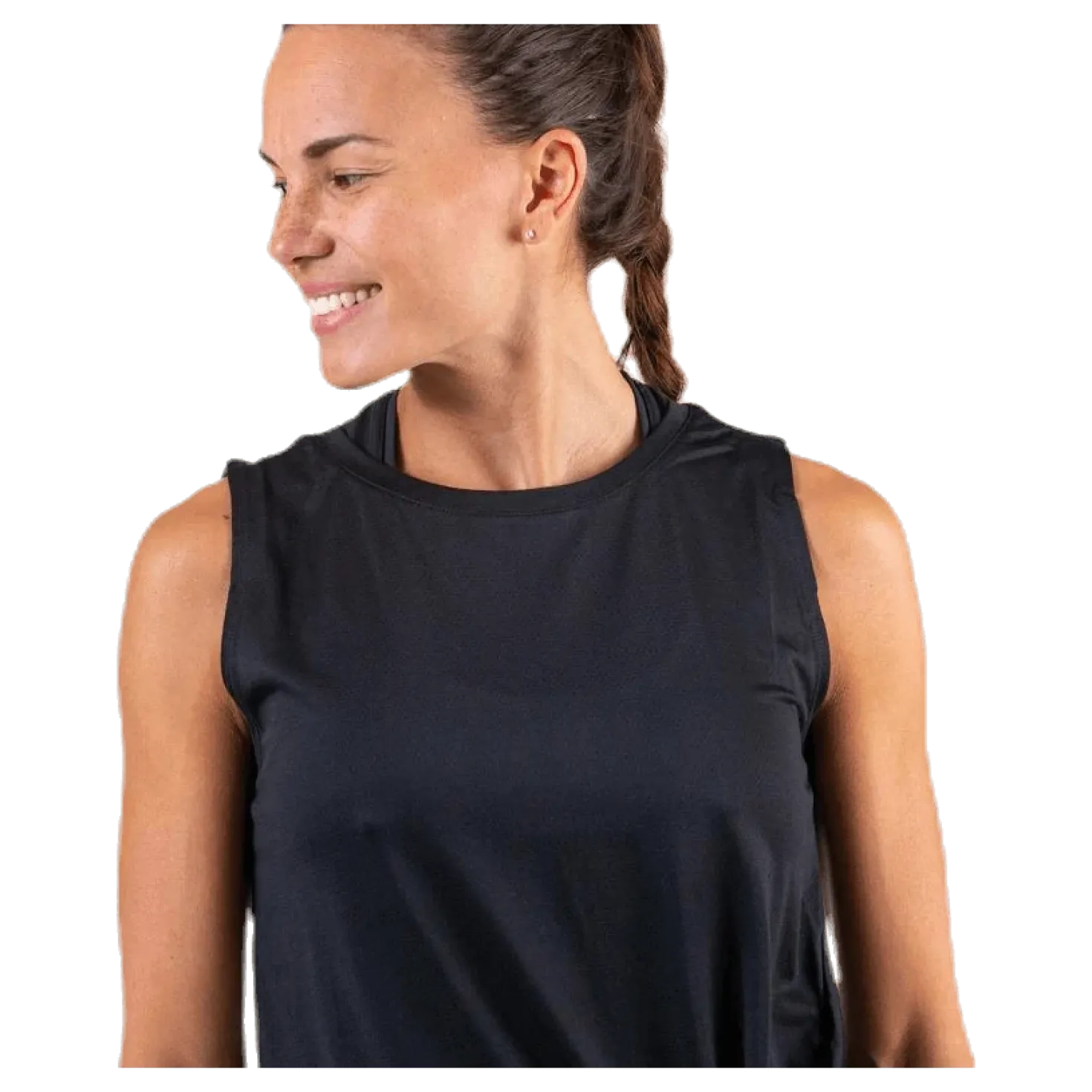 Knot Singlet Black