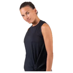 Knot Singlet Black