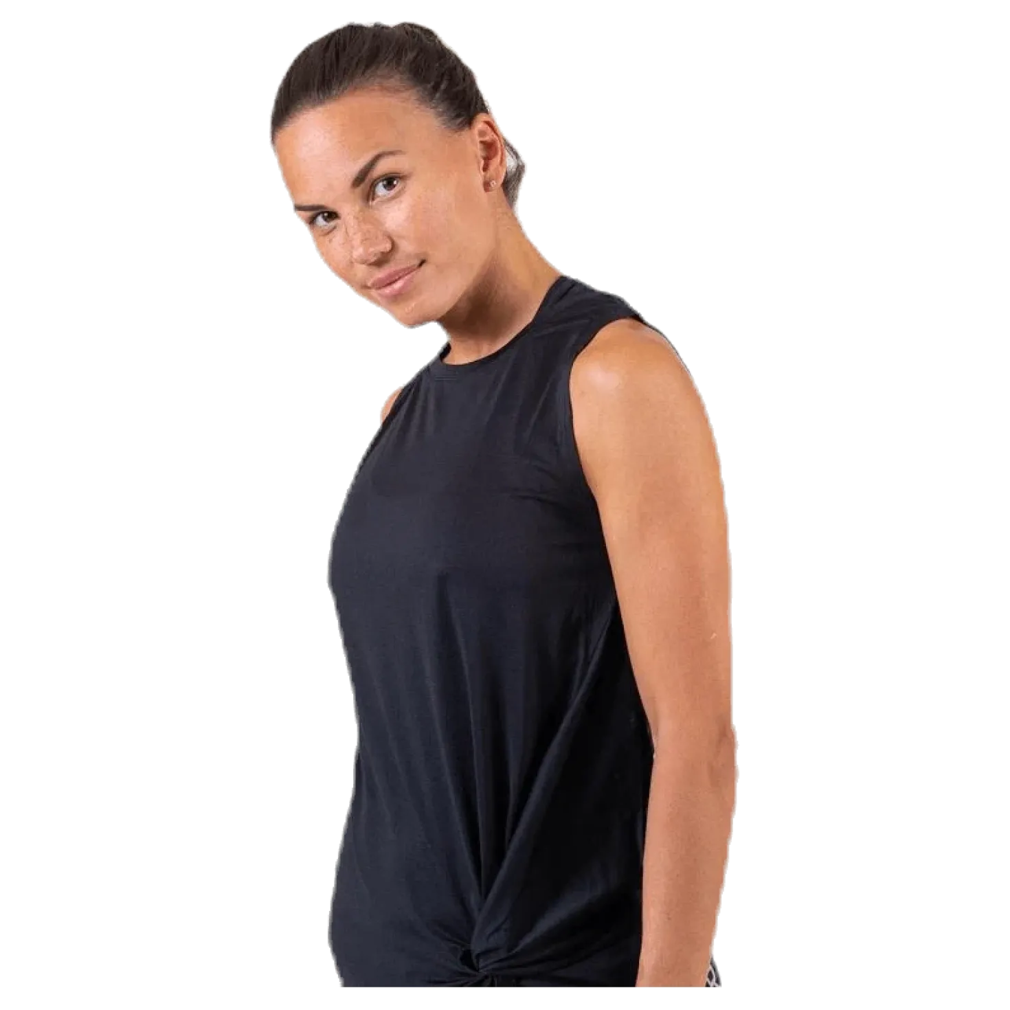 Knot Singlet Black