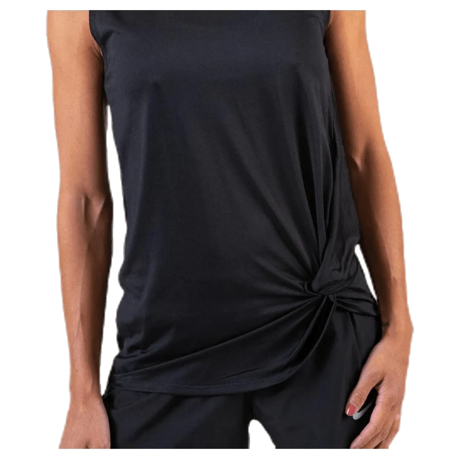 Knot Singlet Black