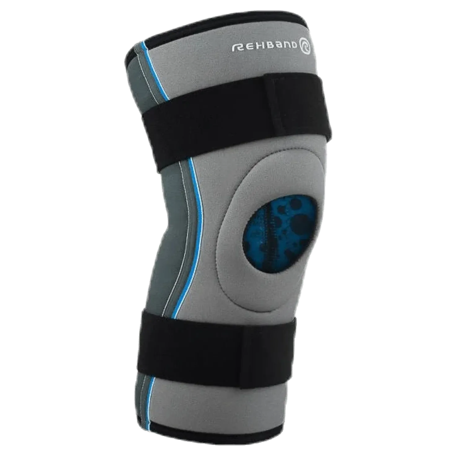Knäskydd x-stabil med patellastöd Core Line Blue/Grey