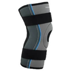Knäskydd x-stabil med patellastöd Core Line Blue/Grey