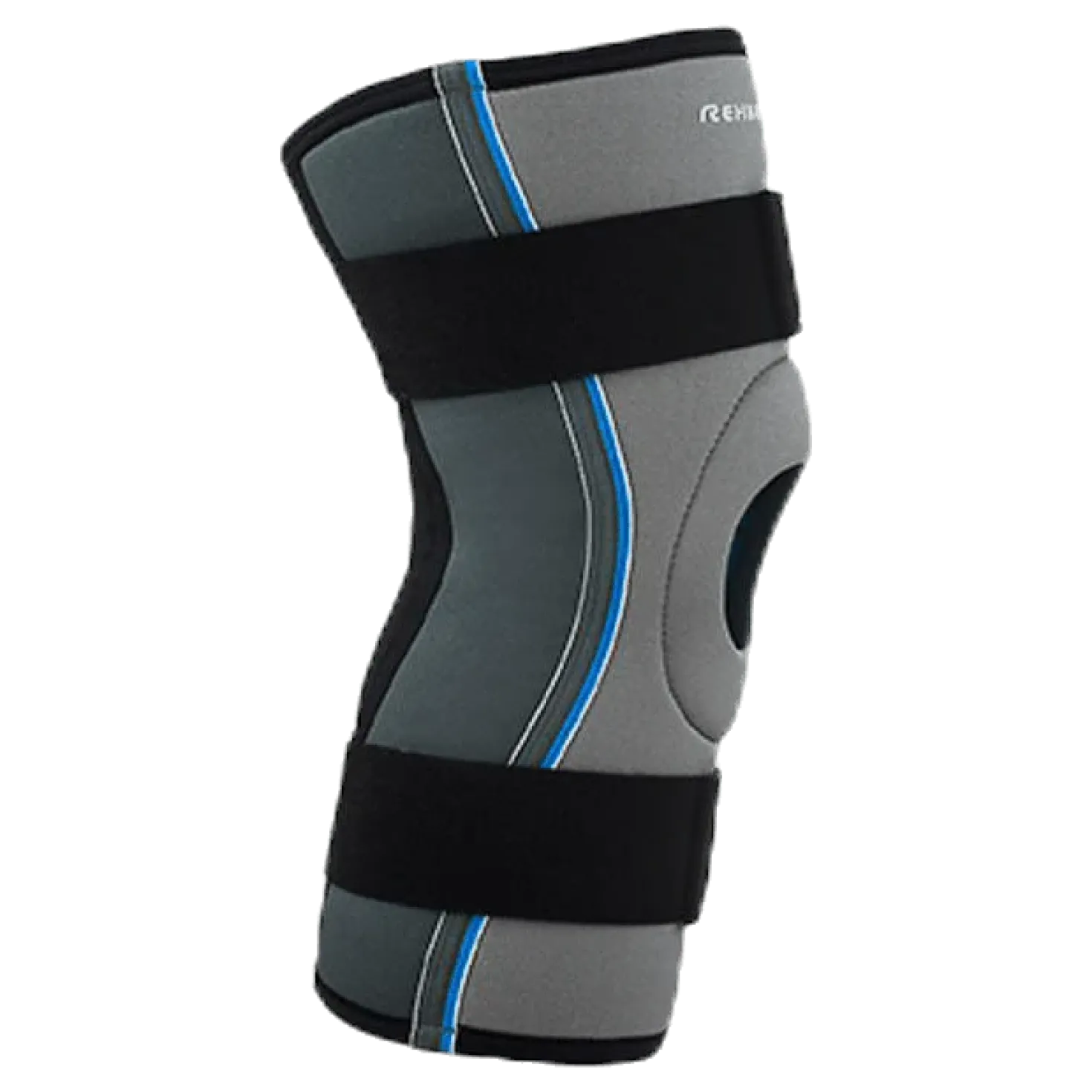 Knäskydd x-stabil med patellastöd Core Line Blue/Grey