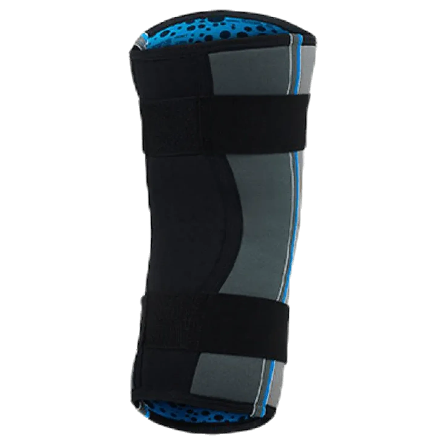 Knäskydd x-stabil med patellastöd Core Line Blue/Grey