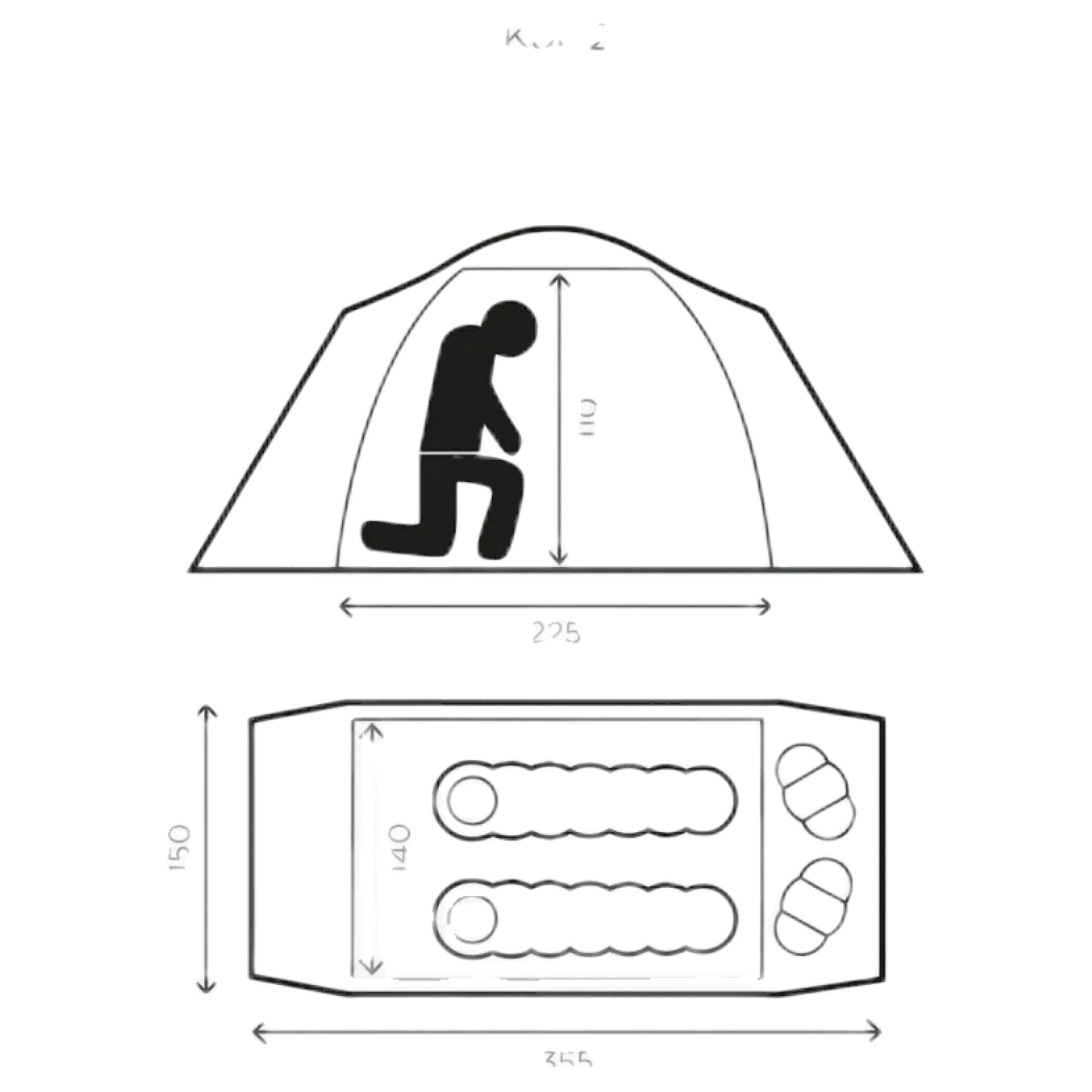 Koli Finland 2 Tent Green