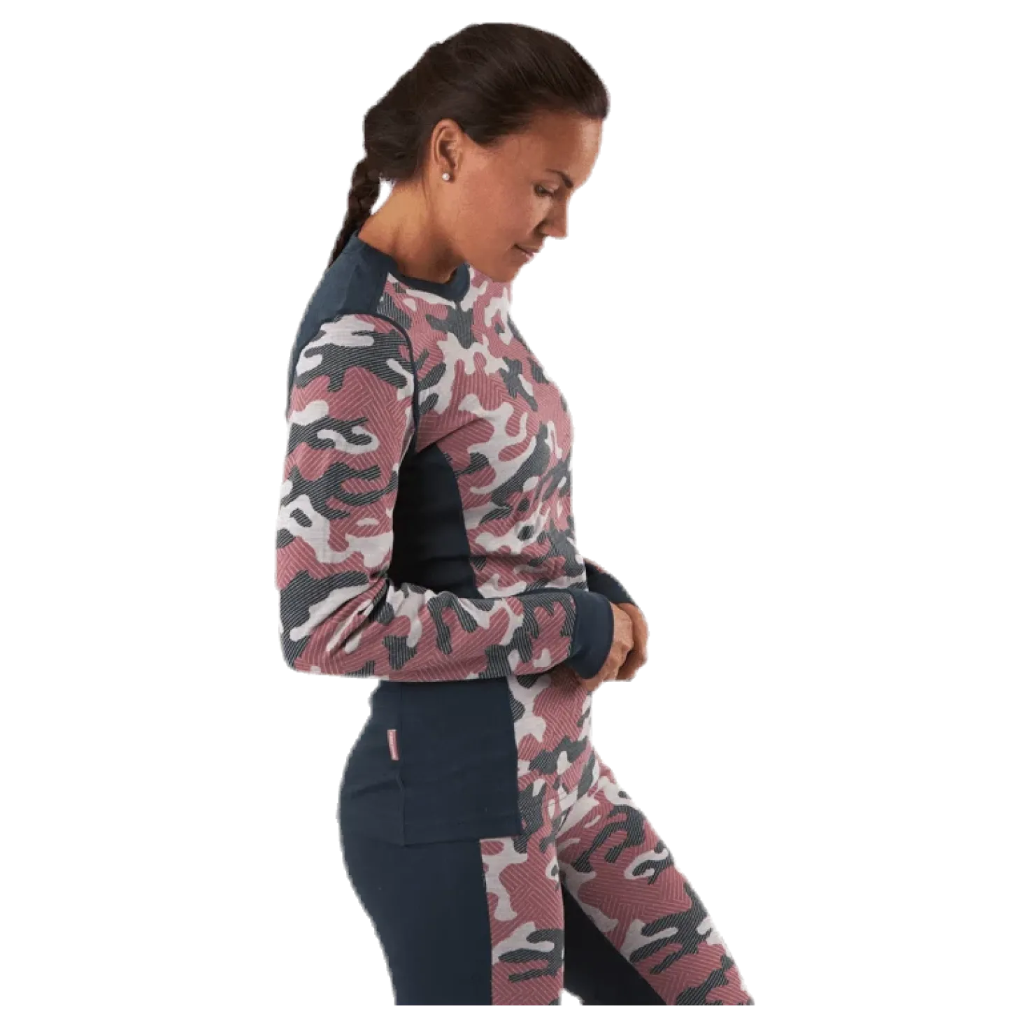 Kongle Long Sleeve Shirt Blue/Patterned