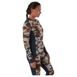 Kongle Long Sleeve Shirt Patterned/Brown