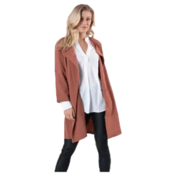 Kornelia 3/4 Coatigan Brown