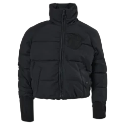 K. Reflective Volume Puffer Ja Black