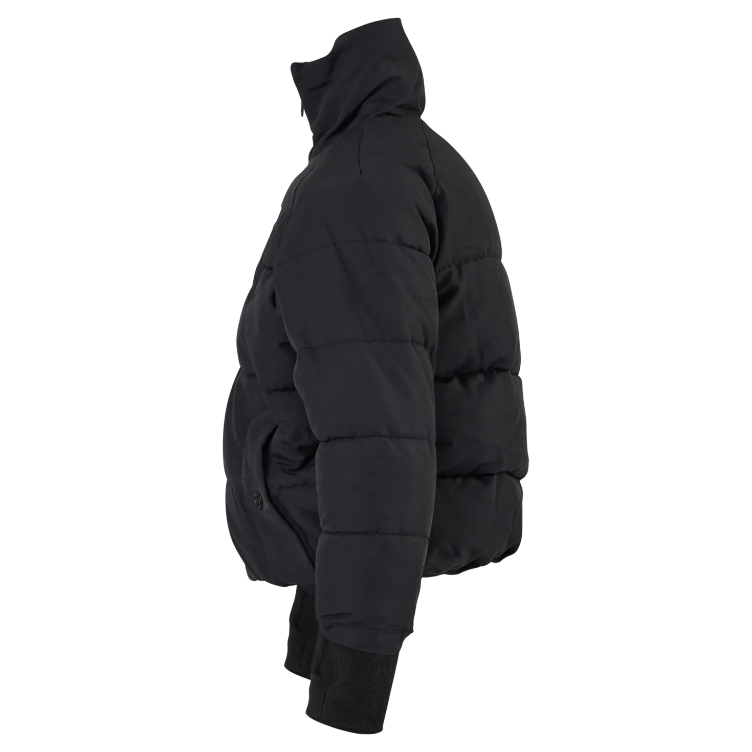 K. Reflective Volume Puffer Ja Black
