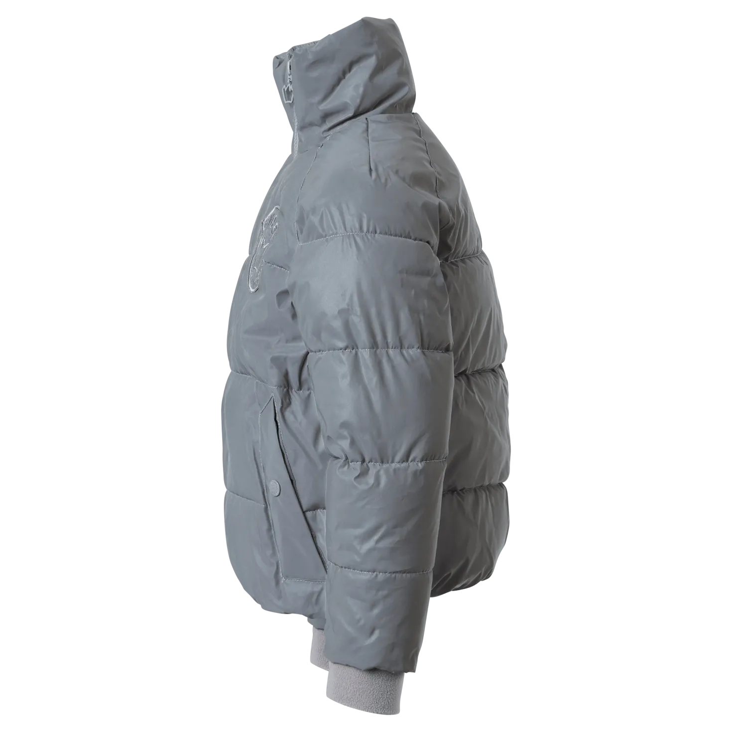 K. Reflective Volume Puffer Ja Silver