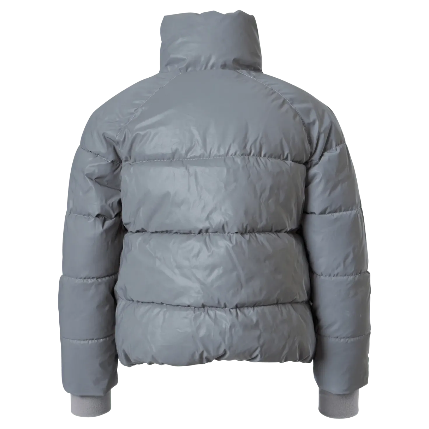 K. Reflective Volume Puffer Ja Silver