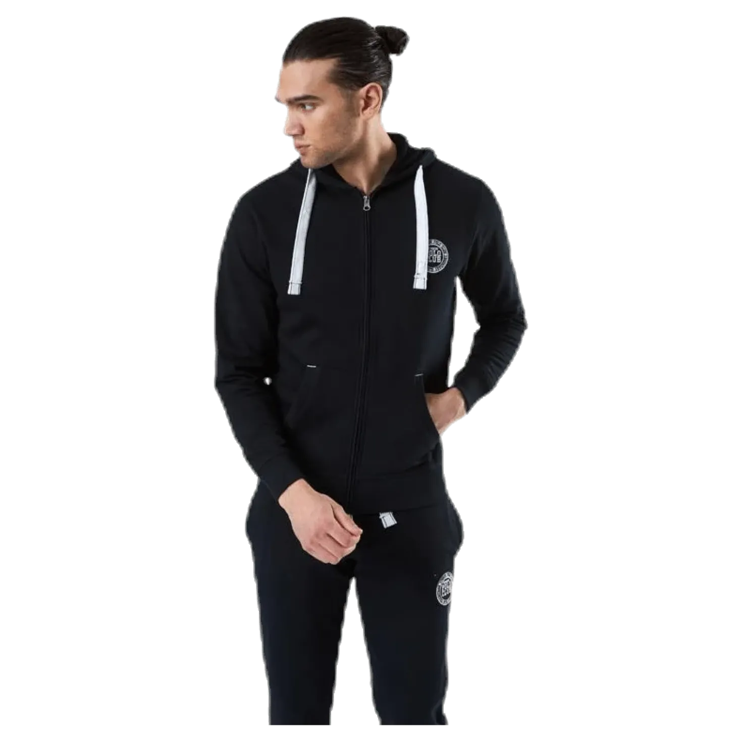 Krew Sweatshirt Full Zip Black