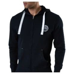 Krew Sweatshirt Full Zip Black