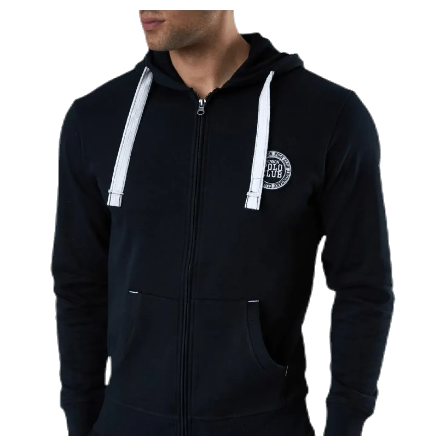 Krew Sweatshirt Full Zip Black