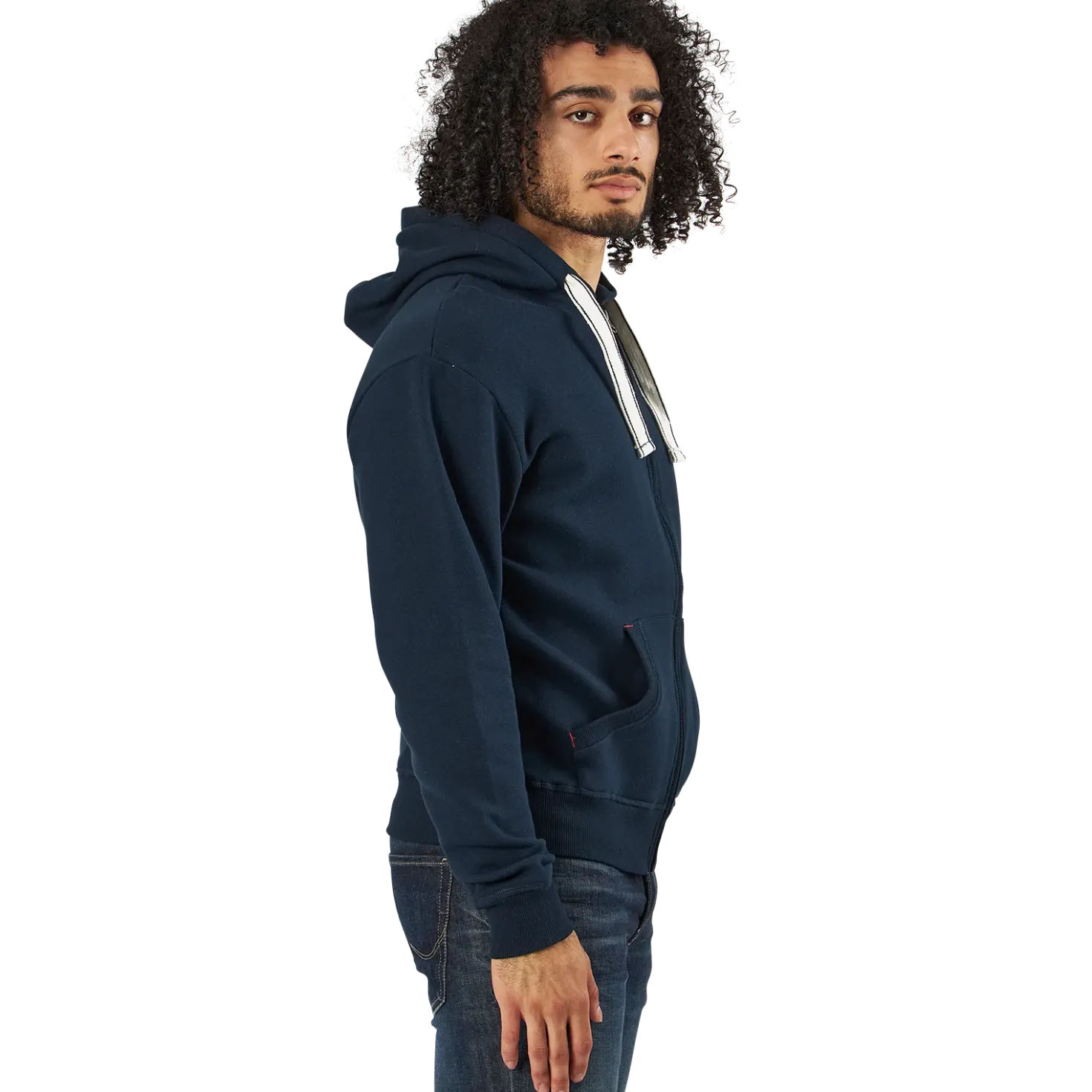 Krew Sweatshirt Full Zip Blue