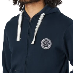 Krew Sweatshirt Full Zip Blue