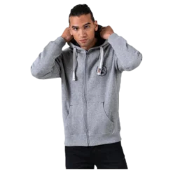 Krew Sweatshirt Full Zip Grey